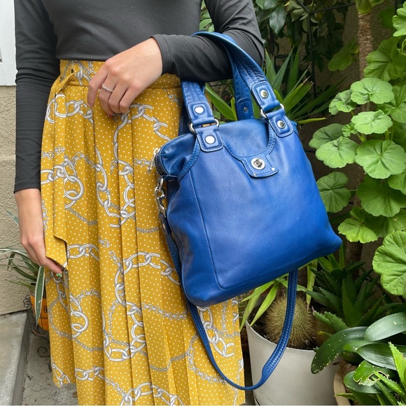 Marc Jacobs Vibrant Blue Shoulder Bag - Picture 2 of 14